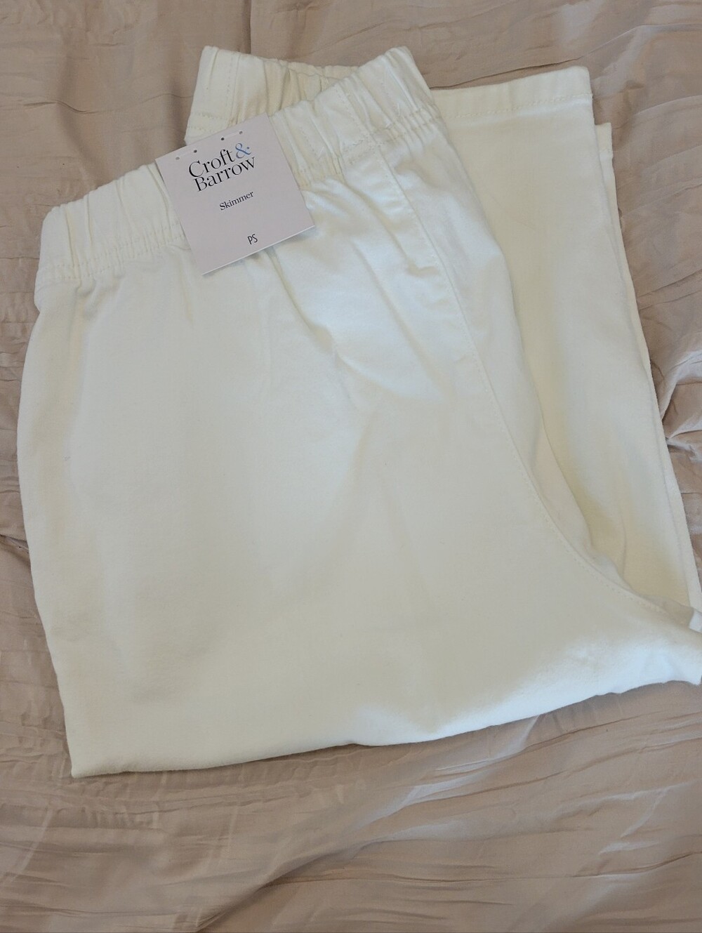 Croft & barrow White Women's Capri Pants PS